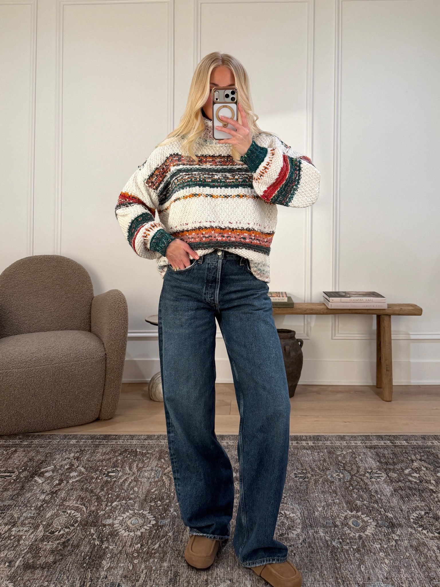 Use code: KATHLEEN30 for 30% off! 
Wearing a med in sweater, 27 in jeans, shoes are tts! #kathleenpost

Casual fall outfit, sweater weather, Thanksgiving outfit, comfy chic look

#LTKSeasonal #LTKootd #LTKCyberWeek