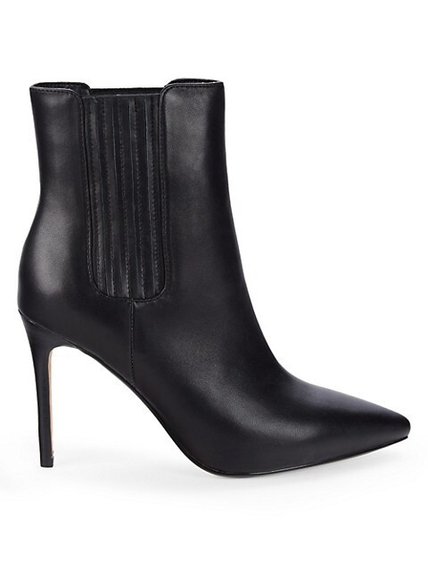 Saks Fifth Avenue Tayna Point-Toe Leather Booties on SALE | Saks OFF 5TH | Saks Fifth Avenue OFF 5TH