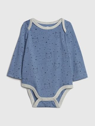 Baby Mix and Match Printed Long Sleeve Bodysuit | Gap (US)