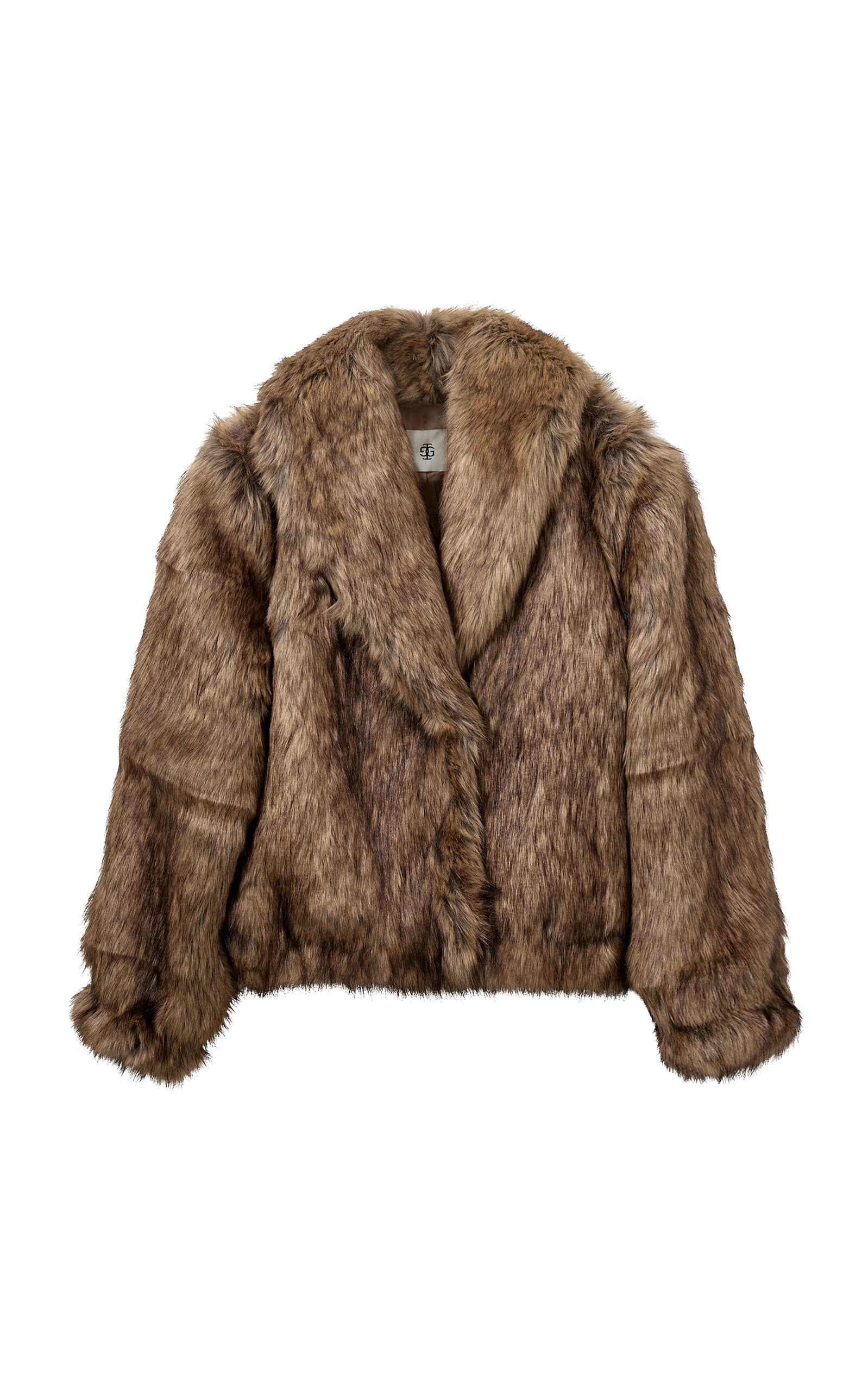 THE GARMENT - Damiy Oversized Faux Fur Coat - Brown - UK 4 - Moda Operandi | Moda Operandi (Global)
