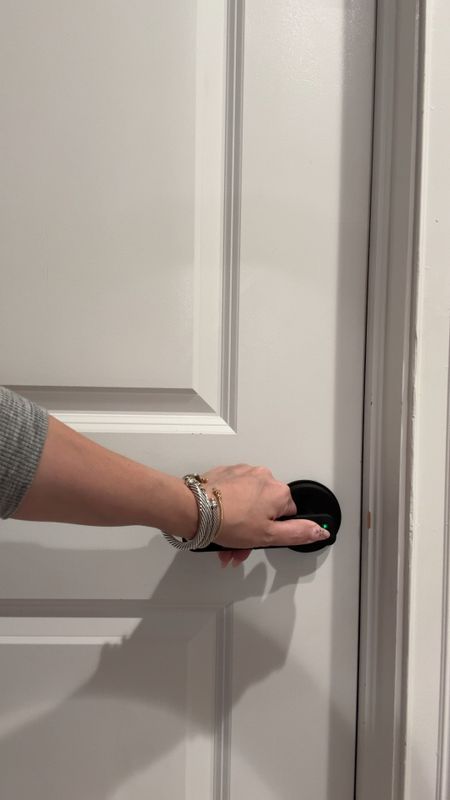 The biometric door lock is perfect for adding security anywhere in your home. We installed this one on our closet door.



#LTKFindsUnder100 #LTKHome #LTKVideo