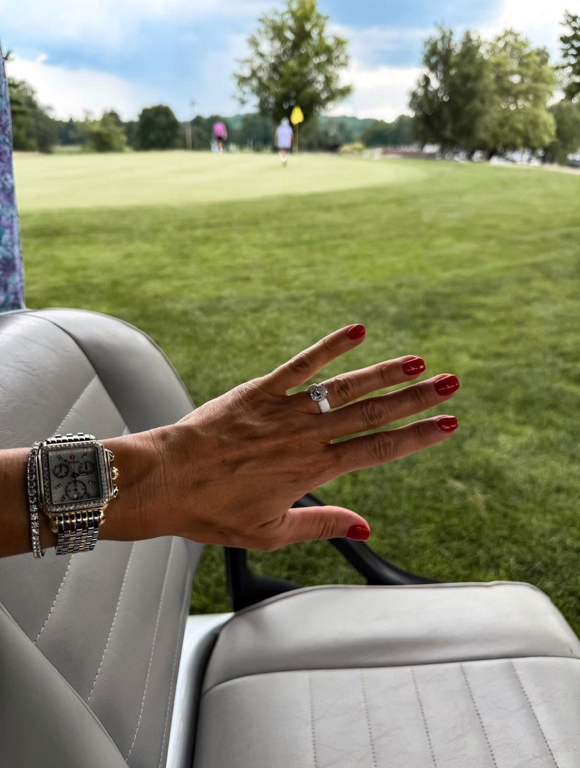 This silicone ring has become my go to for golf, workouts, travel, and busy days when I don’t want to worry about wearing my real ring. It’s lightweight, comfortable, and stays put, plus it still looks great with everything.

Silicone ring, wedding ring alternative, golf accessories, workout essentials, travel accessories, everyday jewelry, active lifestyle, women’s accessories, affordable find, practical essentials, TheMomInStyle

#LTKOver40 #LTKmomlife #LTKdayinmylife