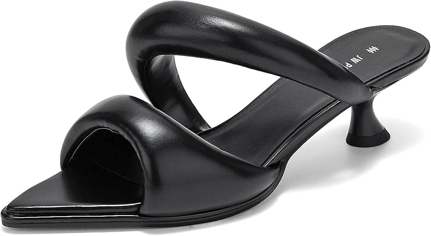 JW PEI Women's Sara Mule Heeled Sandals | Amazon (US)