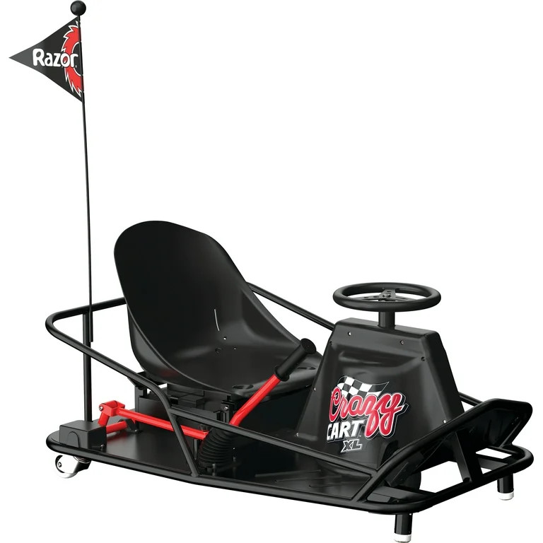 Razor Crazy Cart XL - 36V Electric Drifting Go Kart for 16+, Variable Speed, up to 14 mph - Walma... | Walmart (US)