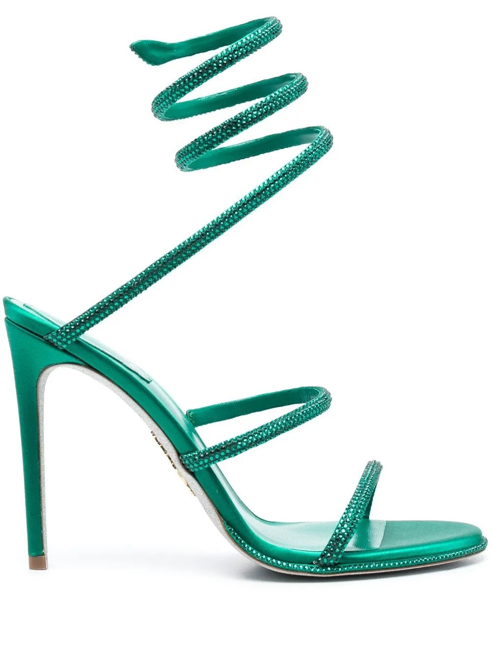 sandales Cleo 115 mm ornées de cristal | Farfetch Global