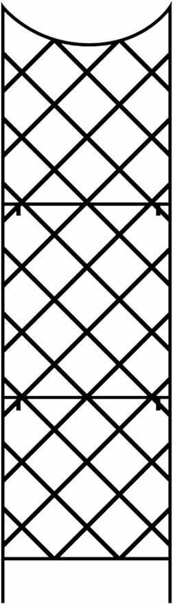 Panacea 89655 Giant Trellis, Includes Wall-Mounting Brackets, 108-Inch Height by 30-Inch Width, B... | Amazon (US)