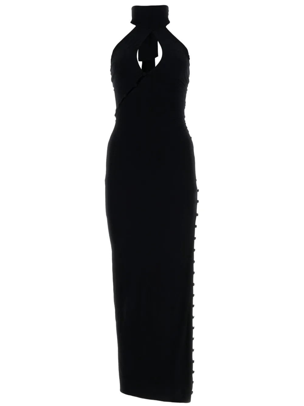 halterneck maxi dress | Farfetch Global