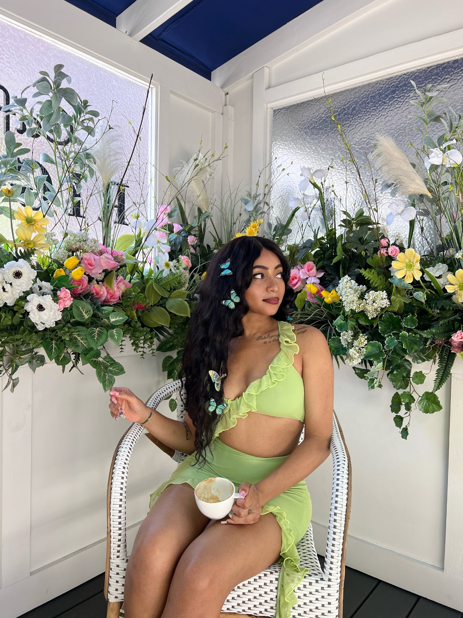 Tinkerbell Vibes 🦋💚

Spring fashion, spring outfits, pastel colors, cutout dress, ruffles, hair clips, butterflies, mini dress, mint green

#LTKSeasonal #LTKfindsunder100