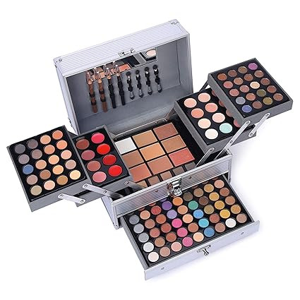 132 Color All In One Makeup Gift Set Kit- Includes 94 Eyeshadow, 12 Lip Gloss, 12 Concealer, 5 Ey... | Amazon (US)