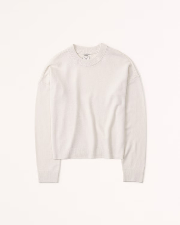 Cashmere Crew Sweater | Abercrombie & Fitch (US)