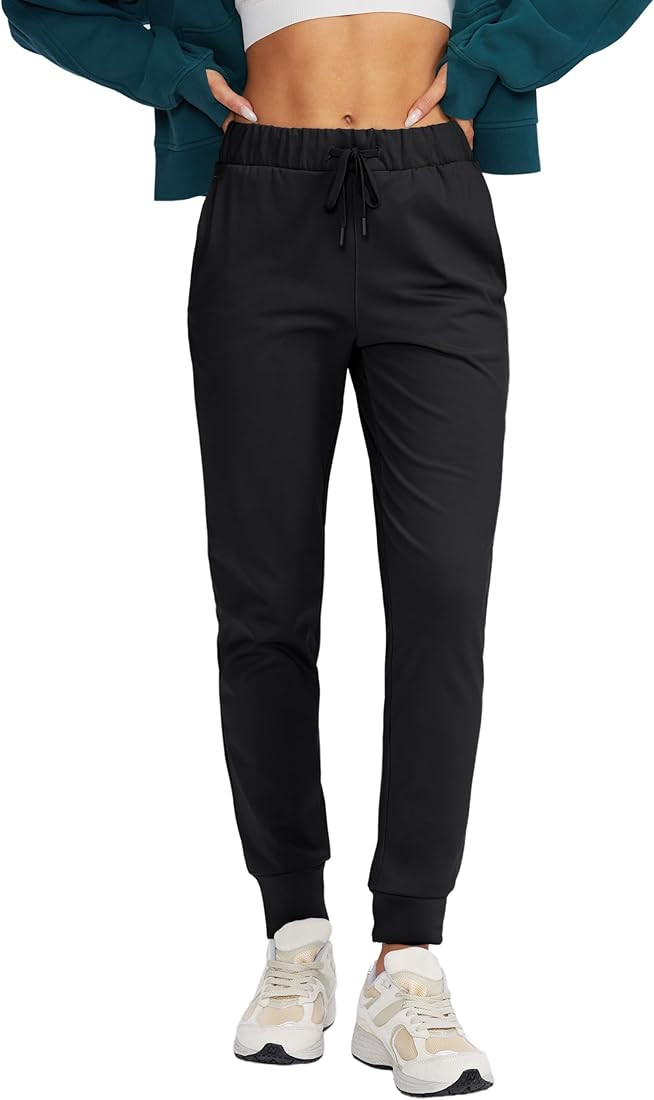 Viodia Women's Fleece Lined Joggers Thermal Winter Sweatpants Waterproof Cold Weather Pants for H... | Amazon (US)