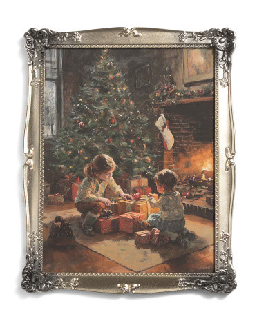 16x20 Kids Open Gifts Wall Art | TJ Maxx