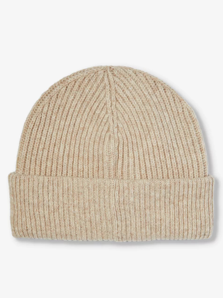 Logo-Patch Wool-Blend Beanie Hat | Selfridges