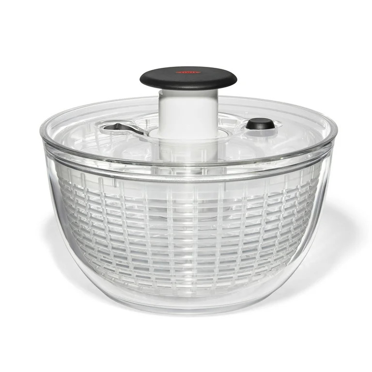 OXO Softworks Little Salad, Fruit and Herb Spinner, 3 Quart, Clear - Walmart.com | Walmart (US)