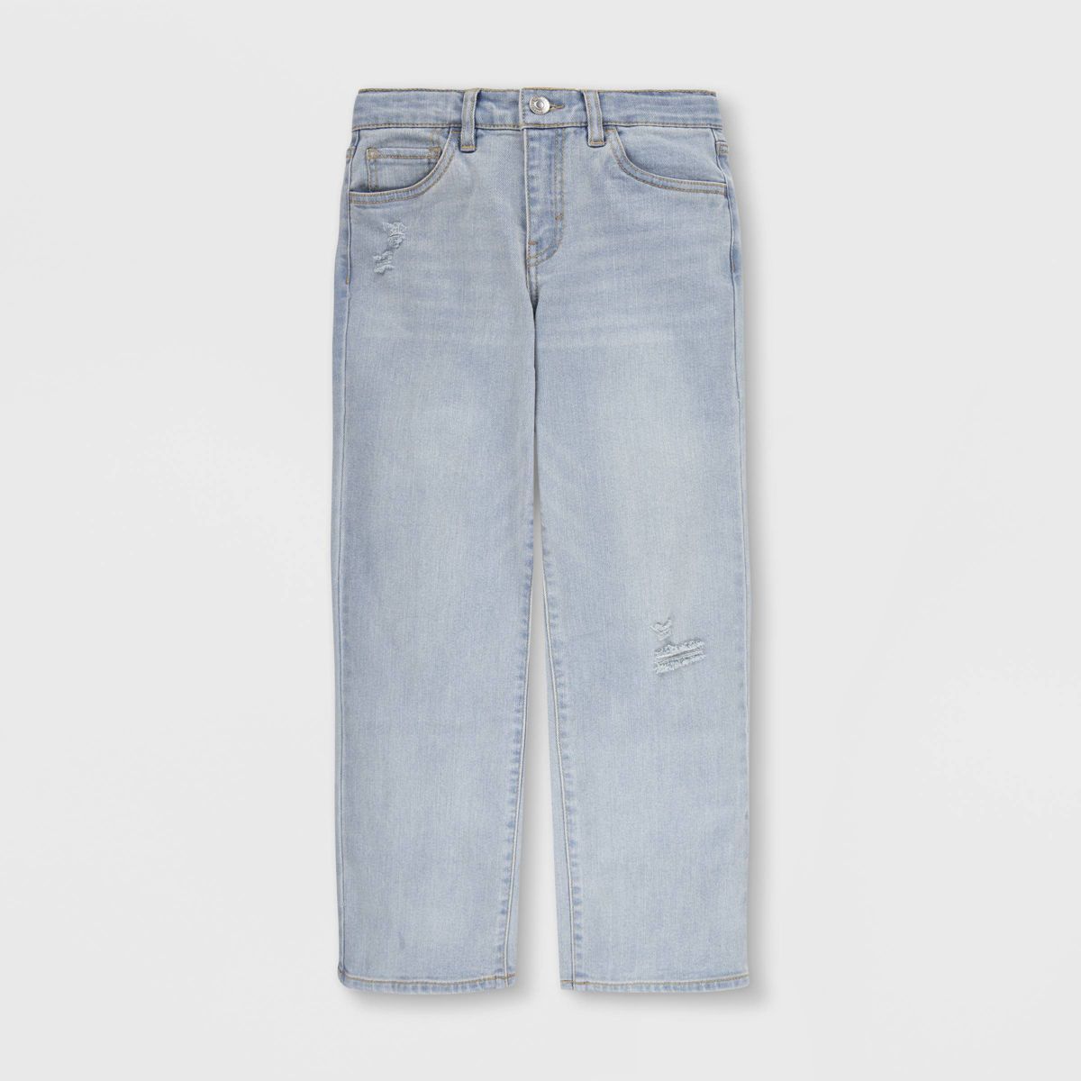 Levi's® Girls' Mid-Rise Wide Leg Jeans - Dark Wash | Target