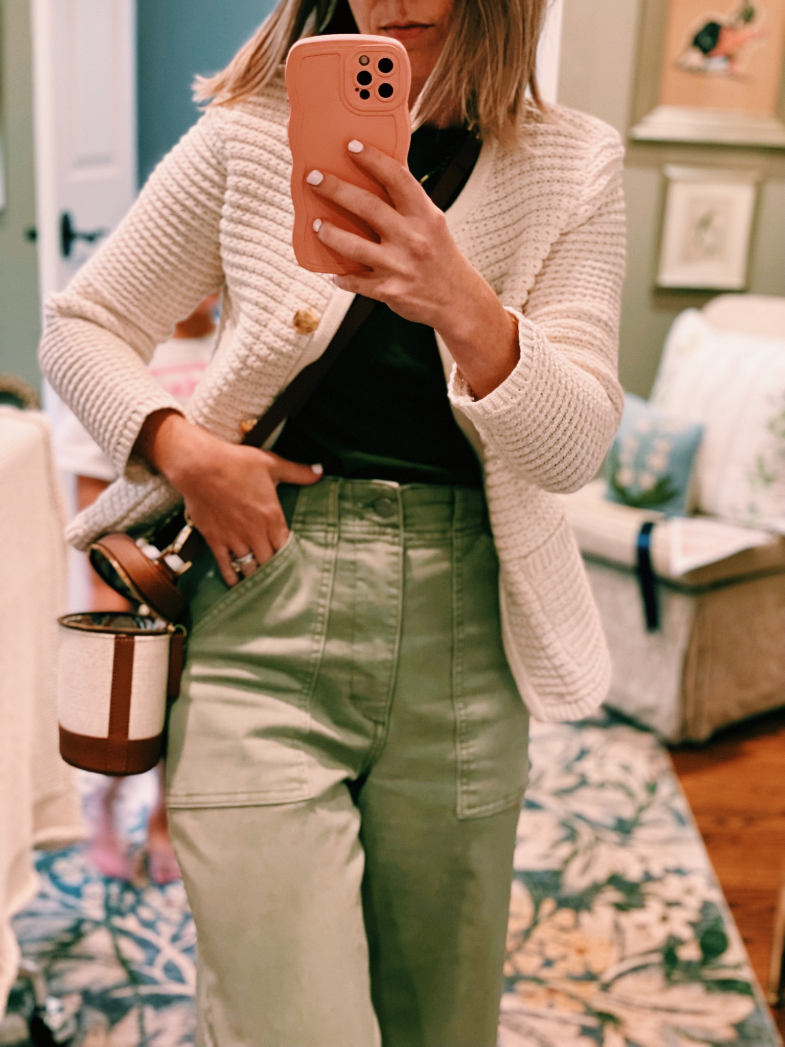 My favorite utility trousers with my favorite textured cardigan 

#LTKBacktoSchool #LTKstyletip #LTKSeasonal
