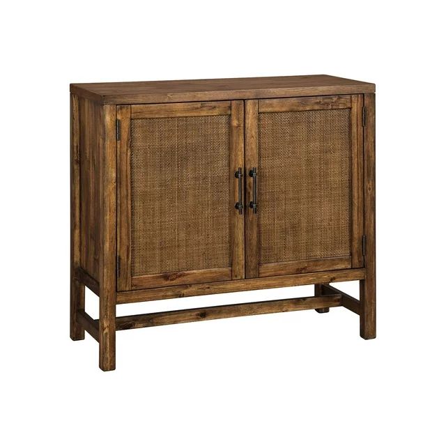 Signature Design by Ashley Beckings Brown Accent Cabinet | Walmart (US)