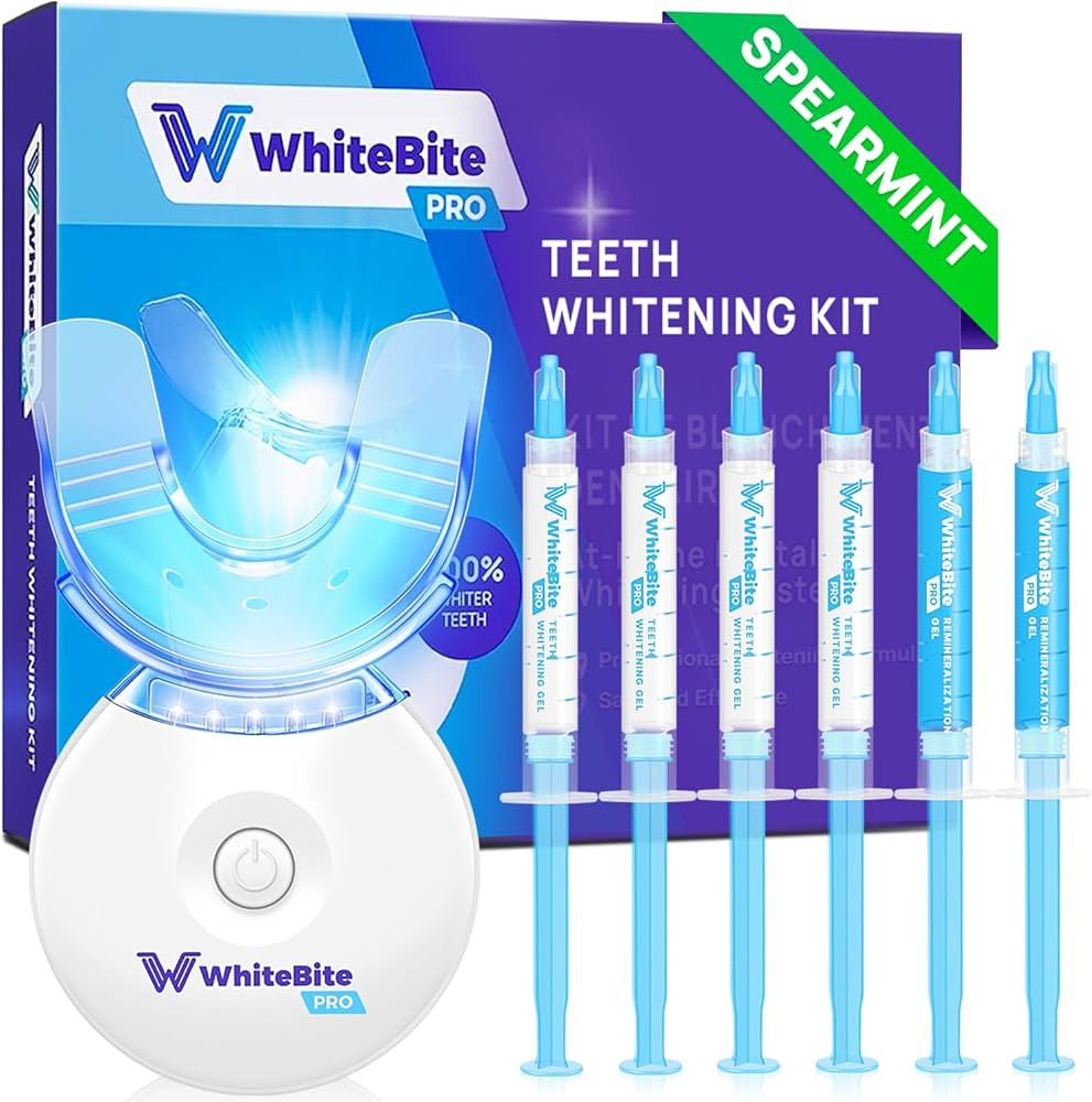 Amazon.com: Whitebite Pro Professional Teeth Whitening Kit with Gels for Sensitive Teeth: Teeth W... | Amazon (US)