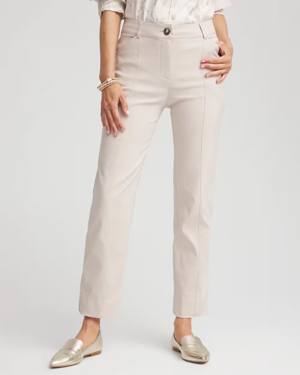 Emme Straight Ankle Pants | Chico's