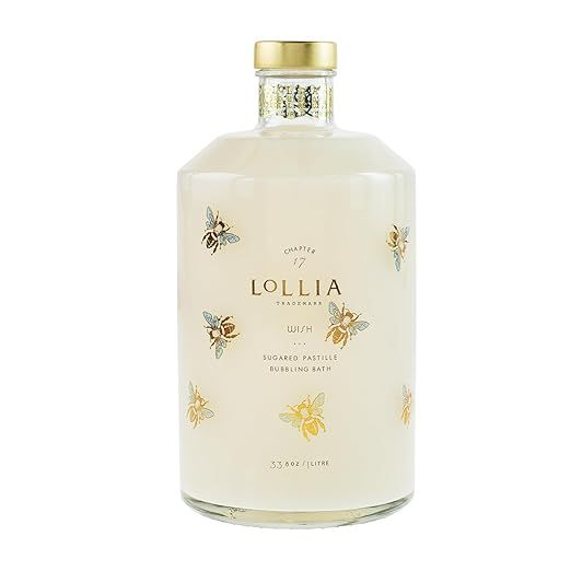 Lollia Bubble Bath, 25 fl. oz. – Soothing & Moisture-Rich Bubble Bath, Hydrating Ingredients, E... | Amazon (US)