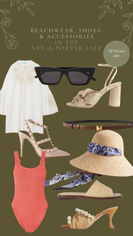 Net-a-Porter sale luxury accessories, shoes, swimwear, sunglasses 

#LTKsummer #LTKeurope