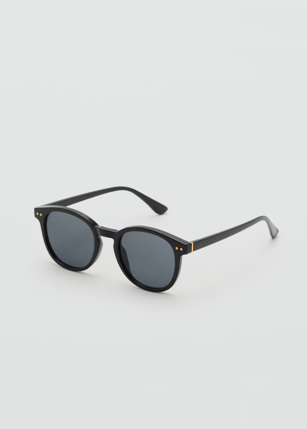 Round-framed sunglasses black - Man - One size - MANGO MAN | Mango (US/MX/AU)