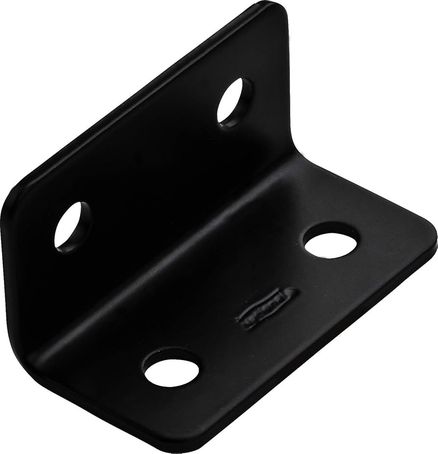 National Hardware N351-483 1212BC Corner Brace in Black finish | Amazon (US)