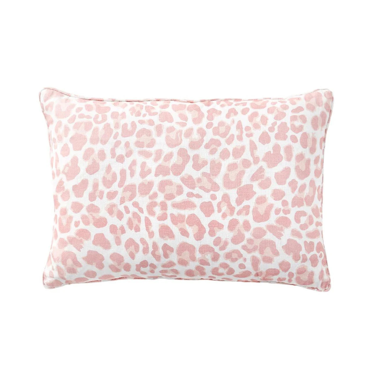 Blush Leopard Leo Throw Pillow | Caitlin Wilson | Caitlin Wilson Design