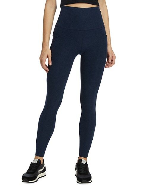 Beyond Yoga Spacedye Caught In The Midi High-Waist Leggings | Saks Fifth Avenue