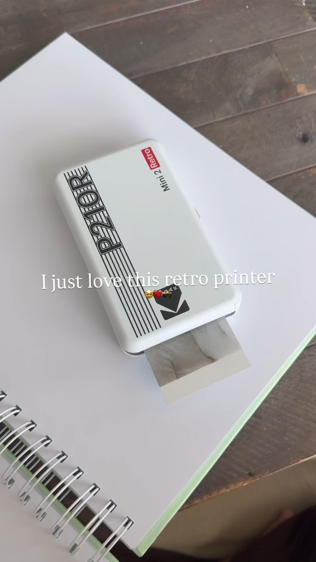 My new favorite retro printer ❤️🎨📸

#LTKSeasonal #LTKU #LTKFindsUnder100