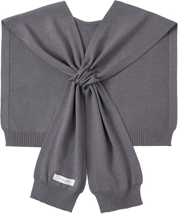 Women's Sweater Shawl Wraps Sleeves Knitted Collar Sweater Scarf Top Casual Lightweight Shoulder ... | Amazon (US)