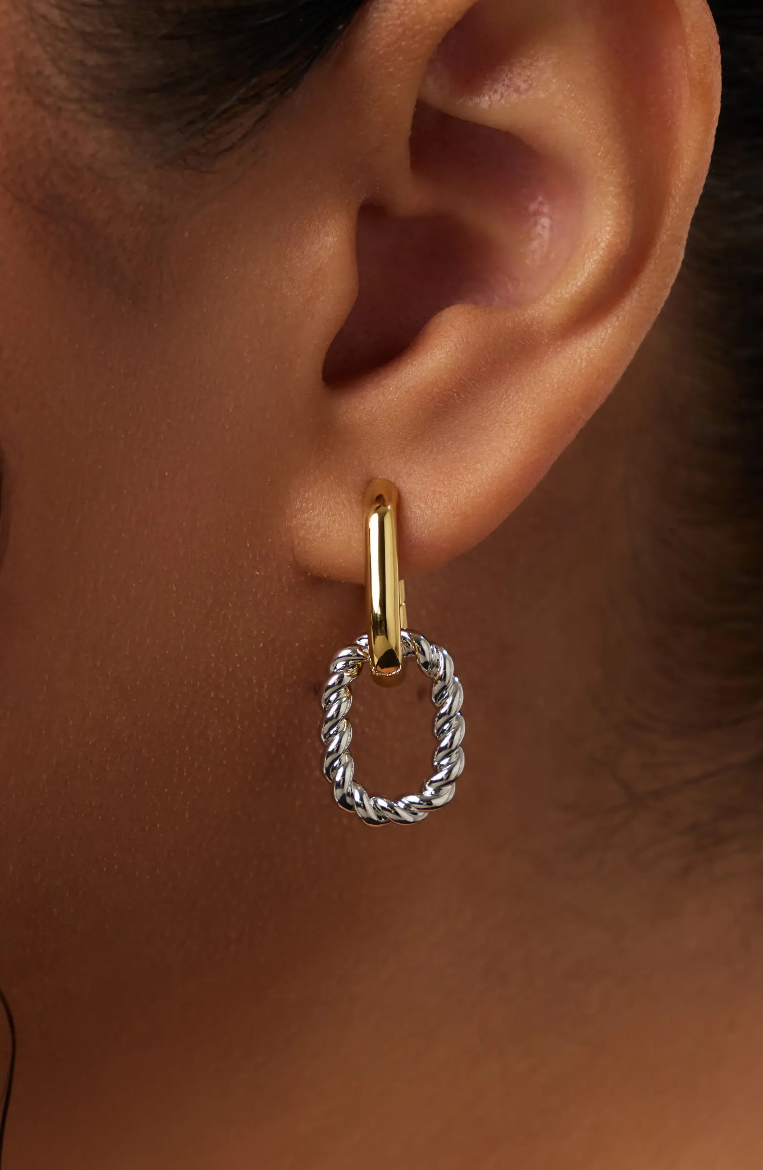 Ana Luisa Ash Double Hoop Earrings | Nordstrom | Nordstrom