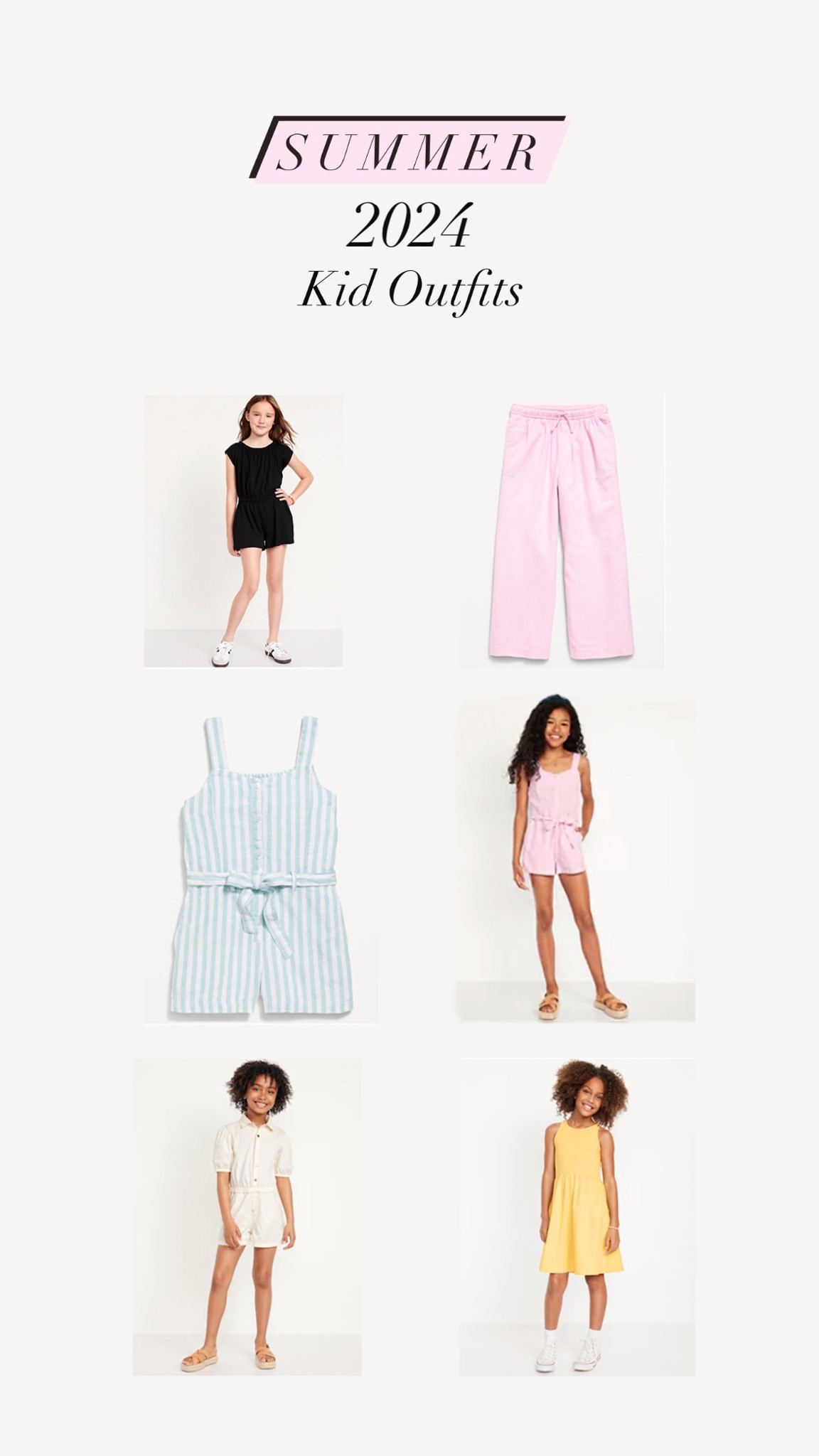Summer 2024 Girls Outfits! These affordable funds are perfect for day to day, vacation, or family photo shoots 🤍

#LTKfamily #LTKkids #LTKcanada