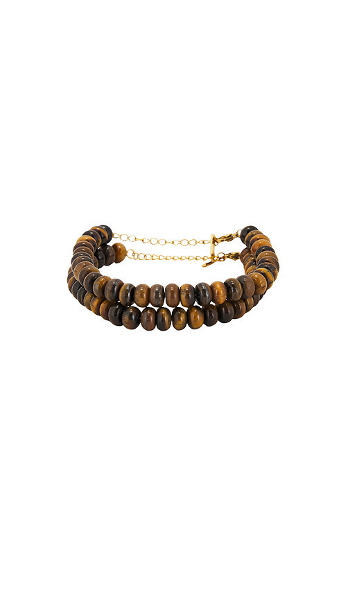 Casa Clara BRACELET DE PERLES ASH en Brown. | Revolve Clothing (Global)