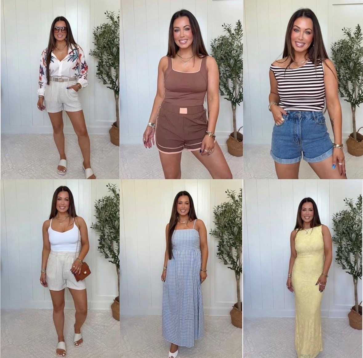 These are my summer staples 👏 all of these are such easy outfits but make you look so put together! 

For reference I’m 135 lbs and a small in most items🩷

#LTKdayinmylife #LTKootd #LTKmomlife