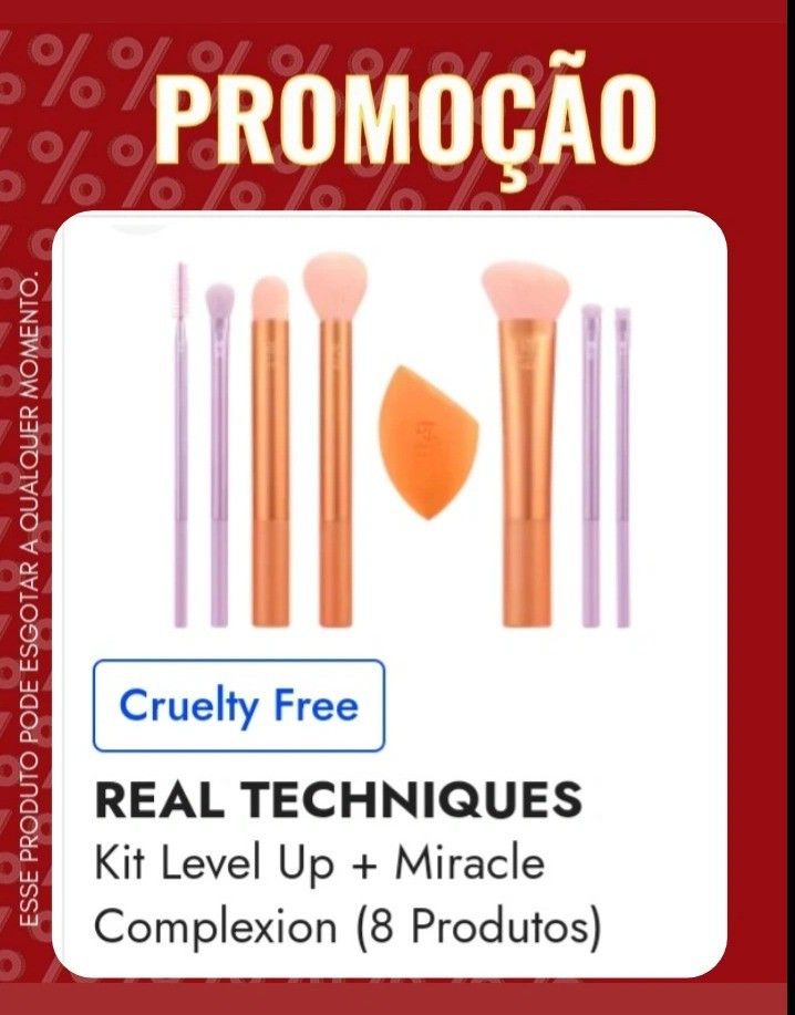 Kit com esponja e pincéis de maquiagem para diversas finalidades. Proporciona o visual dos sonhos.  R$ 681,70R$ 399,907x de R$ 57,13

#LTKbrasil #LTKbeauty