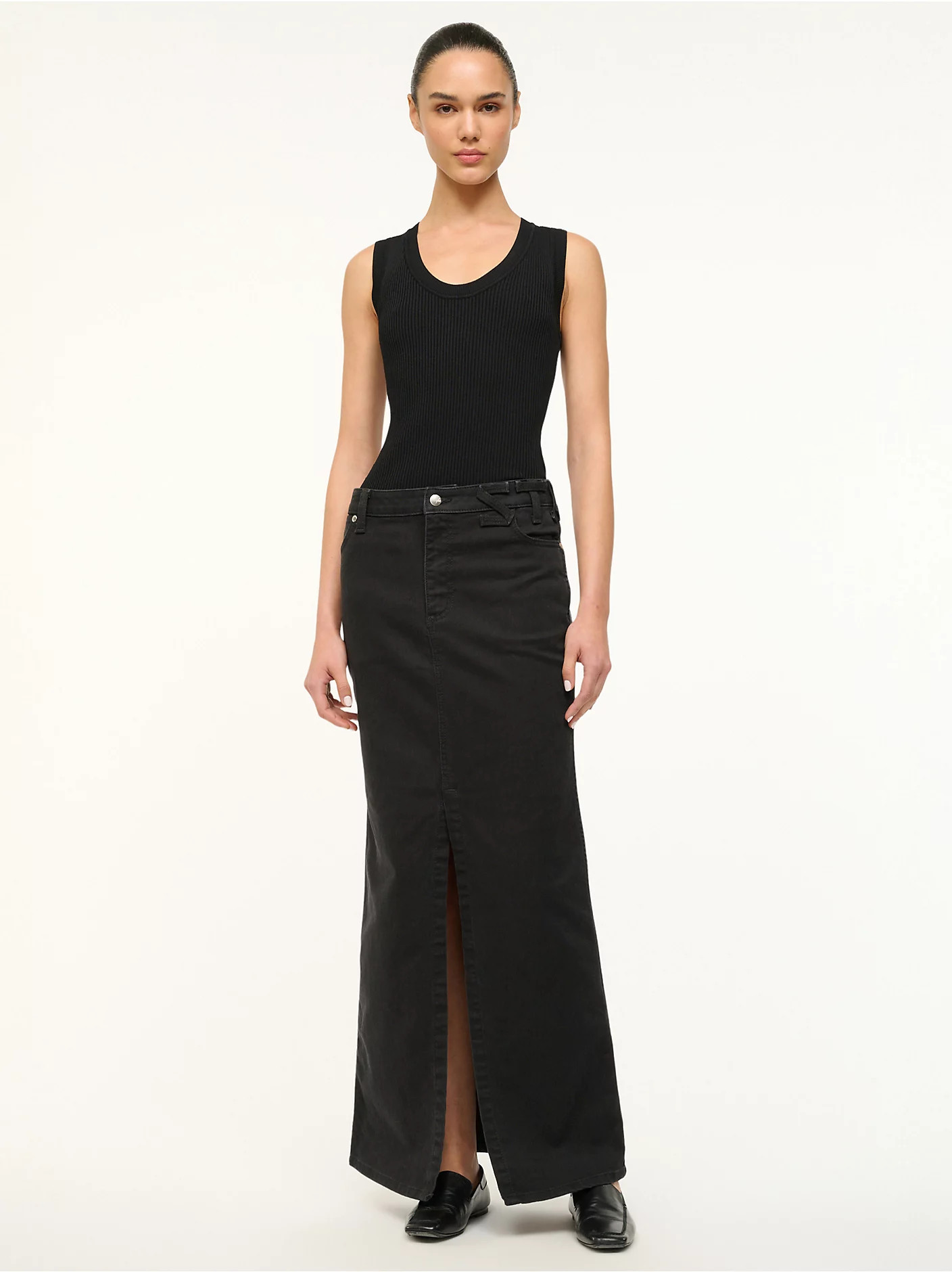 Wrangler + STAUD The Maxi Skirt | Wrangler