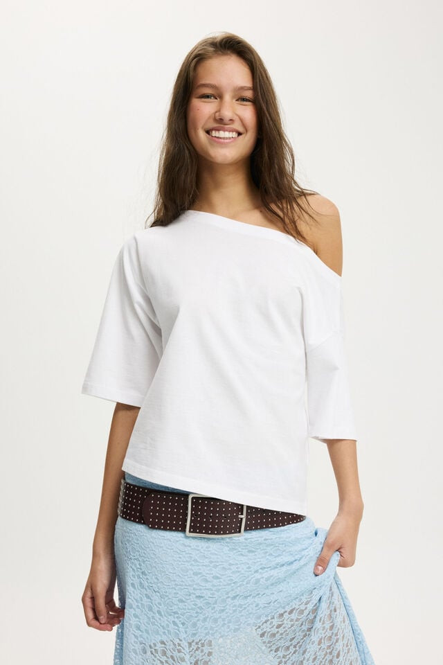 Billie Off Shoulder Tee | Cotton On (ANZ)