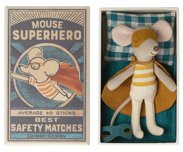 Super Hero, Little Brother in Matchbox | MailegUSA