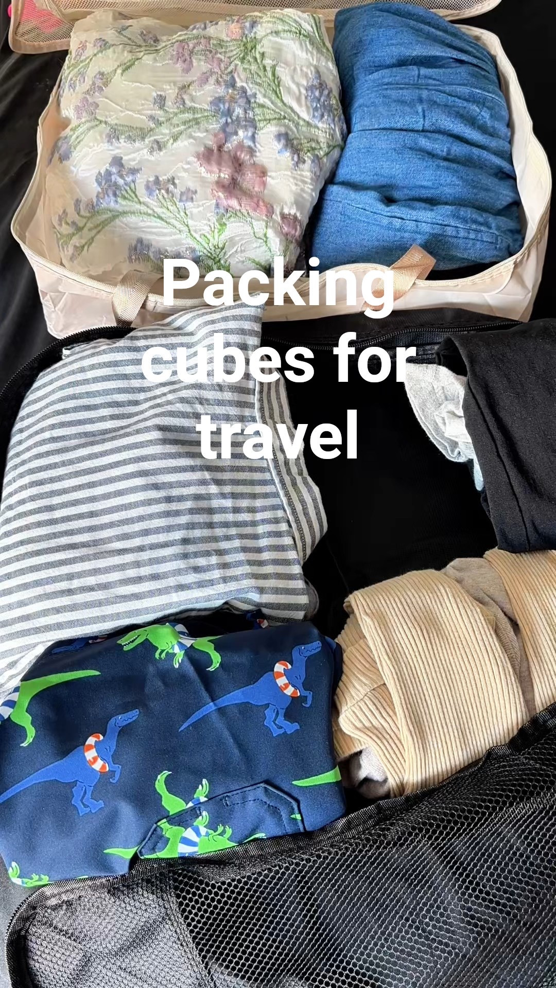 Travel cubes for easy packing. 

#LTKItBag #LTKFamily #LTKTravel