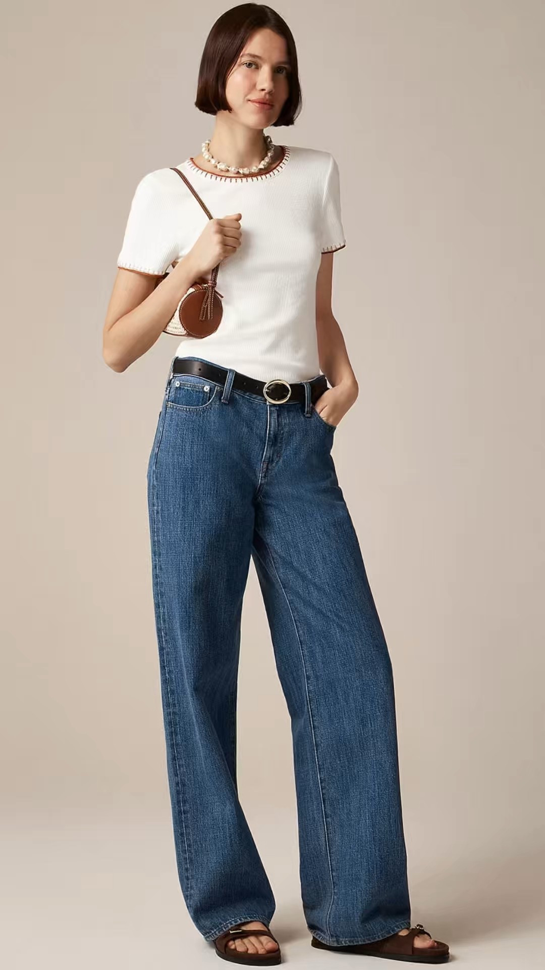 Vintage rib shrunken T-shirt with contrast stitch
$54.50 Was $69.50 (22% Off)

#LTKSaleAlert #LTKStyleTip #LTKWatchNow