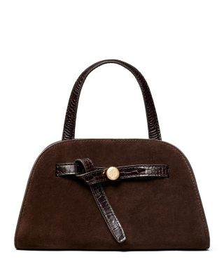 Tory Burch Romy Suede Small Bauletto Bag | Bloomingdale's (US)