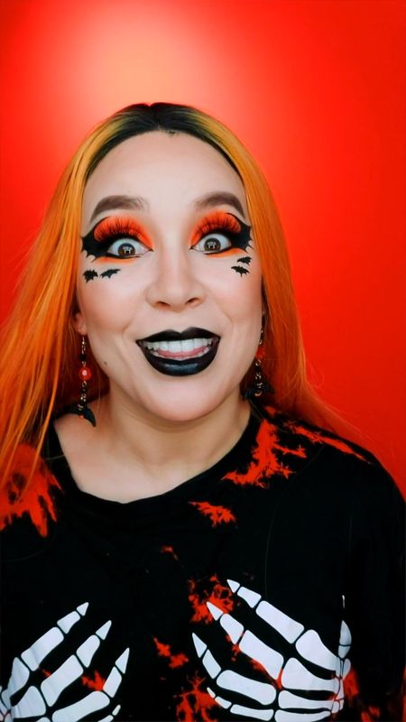 Linking the Halloween shirt and accessories I wore in my latest live Halloween makeup tutorial for y’all! 🎃 

#LTKHalloween #LTKfindsunder50