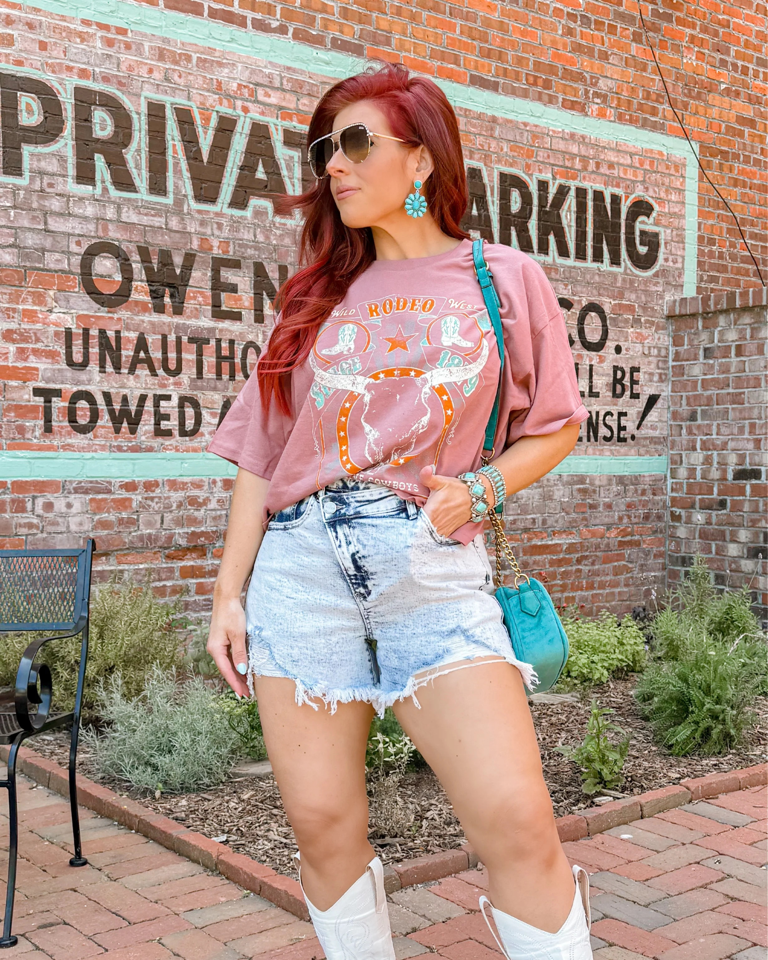 Lindsey Asymmetrical Distressed Shorts - Acid Light wash | Willow Boutique