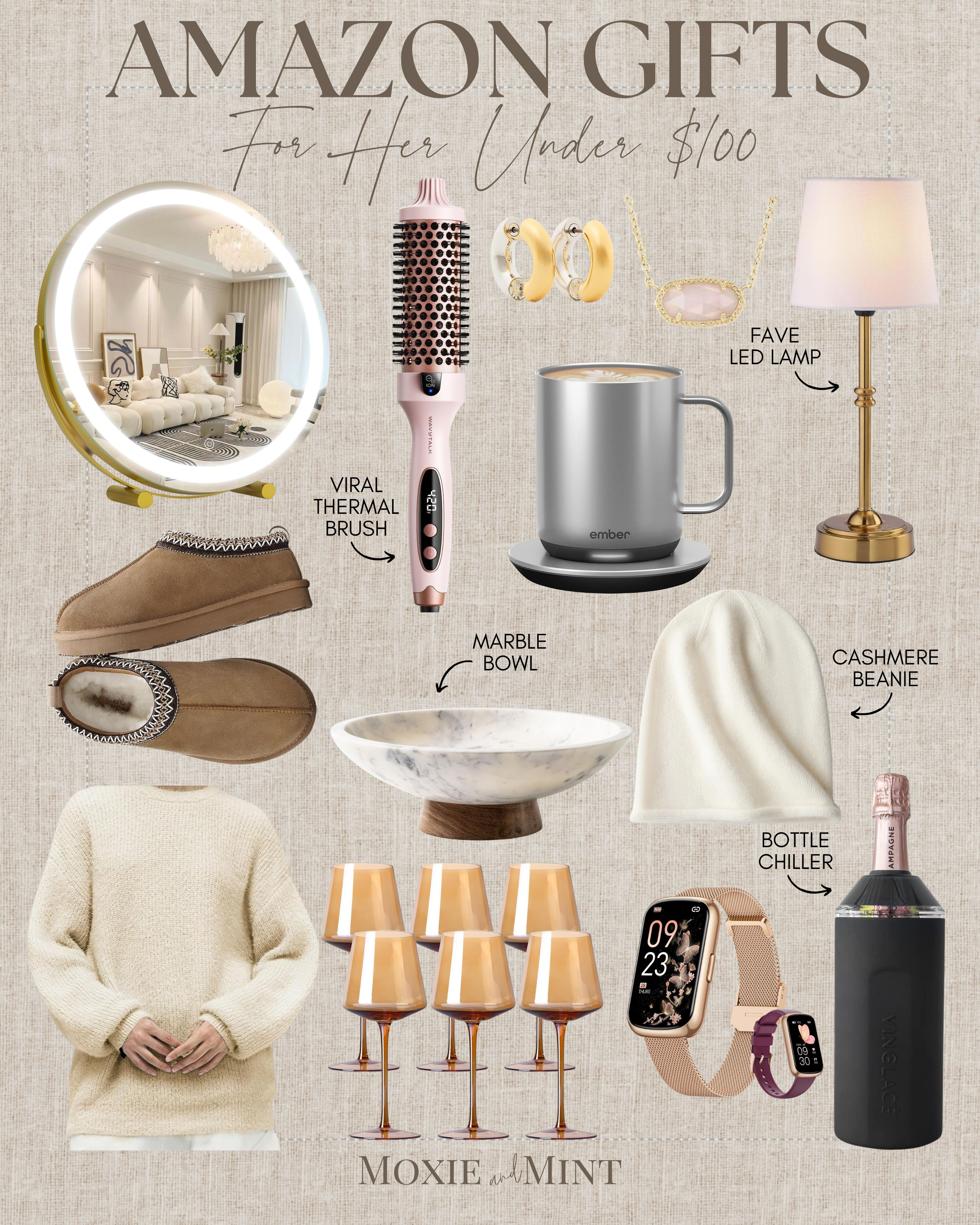 Gifts for Her from Amazon! All Under $100!
Amazon Home / Amazon Beauty / Amazon Fashion / Gifts for Her / Holiday Gifts for Her / Gifts for Mom / Self-Care Gifts / Beauty Essentials / Jewelry Gifts / Home Decor / Cozy Gifts / Perfume Sets / Spa Day at Home / Haircare Must-Haves / Skincare Favorites / Fashion Finds / Personalized Jewelry / Luxurious Handbags / Wellness Gifts / Stylish Tech / Trendy Accessories / Candle Lover’s Picks / Chic Loungewear / Coffee & Tea Sets / Fitness Essentials / Unique Finds for Her / Makeup Kits / Women’s Pj’s / Women’s Robes / Aesthetic Gifts / Coffee Table Books / Aesthetic Cookbooks / 
 

 #LTKSeasonal #LTKHome #LTKStyleTip