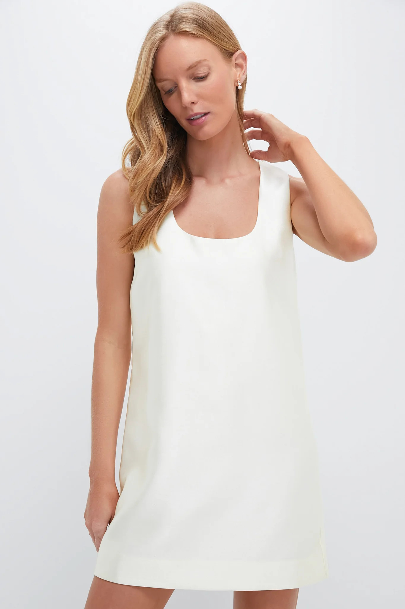 Ivory Dupioni Mollie Dress | Tuckernuck (US)
