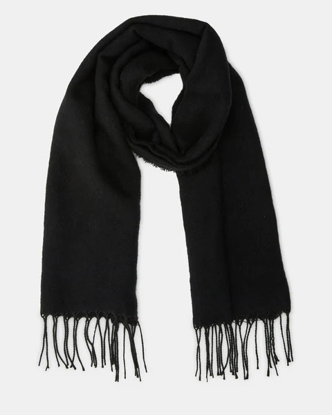SOLID SCARF BLACK | Steve Madden (US)