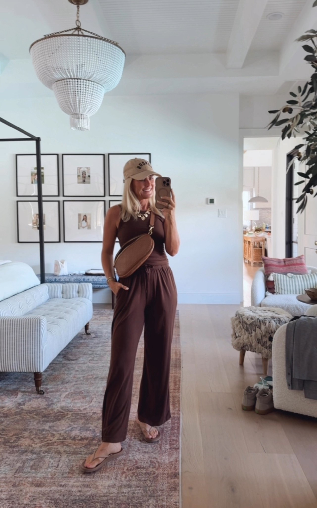 Road-tripping in this super soft knit set! I’m in a small, comes in 2 inseams too 

#LTKOver40 #LTKFindsUnder50