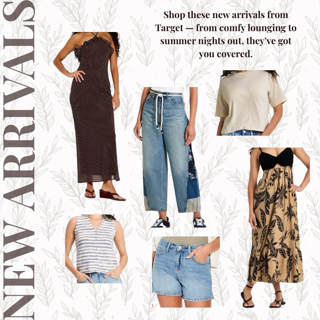 Your summer wardrobe refresh starts here 🤎 Target’s new arrivals are giving all the right vibes — effortless, chic, and budget-friendly. Tap to shop every piece! ☀️

#LTKgrwm #LTKootd #LTKSeasonal