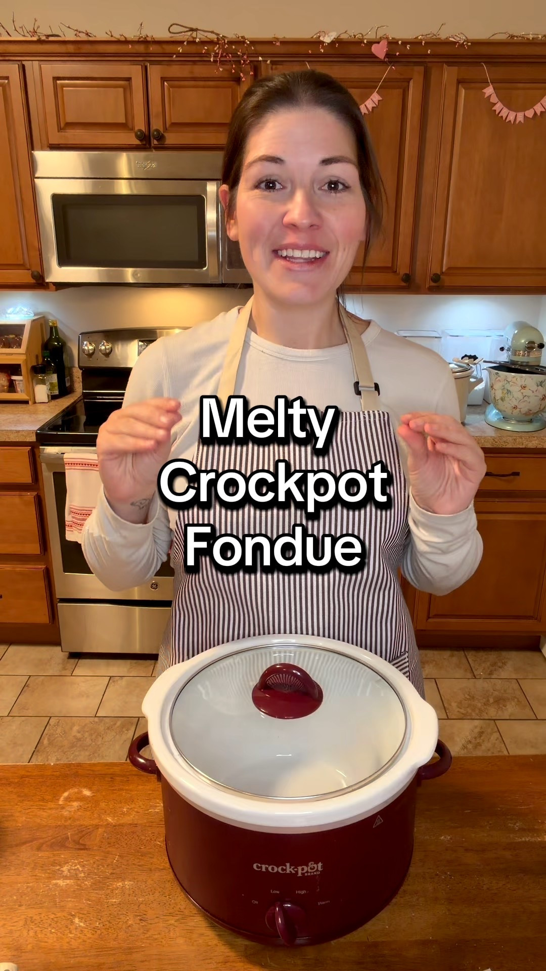This will be a family recipe for Valentine’s Day! This is a kid approved fondue, no harsh cheese or flavor that sometimes fondues have. I think this will be such a fun activity with the kids. We will be dipping bread, apples, and vegetables! #cooking #recipe #fypシ #valentines #crockpot 

#LTKmomlife #LTKfoodie #LTKValentine